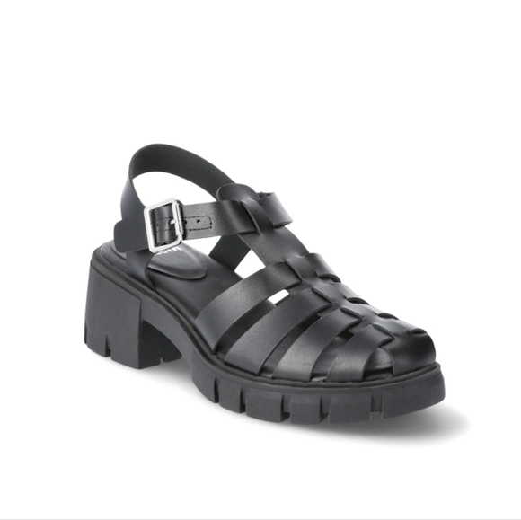Madden NYC Women's Fisherman Block Heel Sandals - Picture 1 of 7